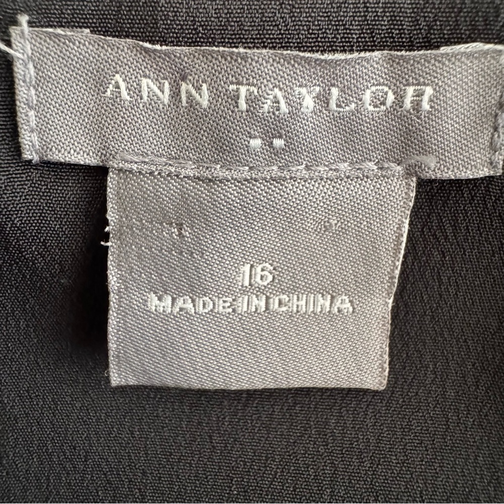 Ann Taylor Y2K Paisley Silk Strappy Slip Dress Size 16 - Picture 8 of 12